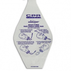 Simulaids Adult/Child Lung Bags for CPR Prompt Manikin (Pack of 10)