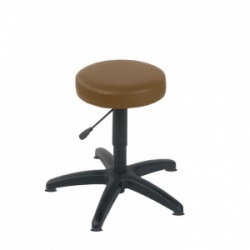 Sunflower Medical Walnut Gas-Lift Stool with Glides
