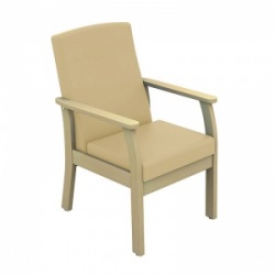 Sunflower Medical Atlas Beige Low-Back Vinyl Patient Armchair