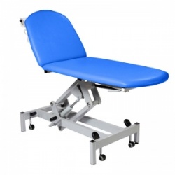 Sunflower Medical Fusion Eco Mid Blue Two-Section Hydraulic Couch