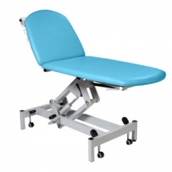 Sunflower Medical Fusion Eco Sky Blue Two-Section Hydraulic Couch