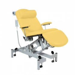 Sunflower Medical Primrose Fusion Powered Headrest Treatment Chair with Single Foot Section and Tilting Seat