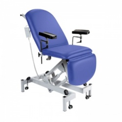 Sunflower Medical Mid Blue Fusion Electric Height Phlebotomy Chair