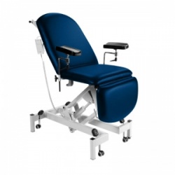 Sunflower Medical Navy Fusion Electric Height Phlebotomy Chair