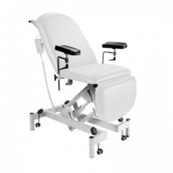 Sunflower Medical White Fusion Electric Height Phlebotomy Chair
