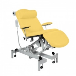 Sunflower Medical Primrose Fusion Electric Height Treatment Chair with Single Foot Section and Tilting Seat