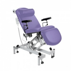 Sunflower Medical Lilac Fusion Electric Phlebotomy Chair with Tilting Seat