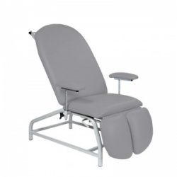 Sunflower Medical Grey Fusion Fixed-Height Treatment Chair with Adjustable Feet