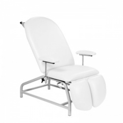 Sunflower Medical White Fusion Fixed-Height Treatment Chair with Adjustable Feet