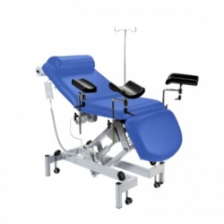 Sunflower Medical Mid Blue Fusion Drop End Multi-Discipline Couch with Electric Adjustment