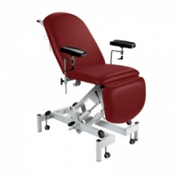Sunflower Medical Red Wine Fusion Hydraulic Height Phlebotomy Chair