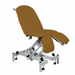 Sunflower Medical Walnut Fusion Hydraulic Height Treatment Chair with Split Foot Section