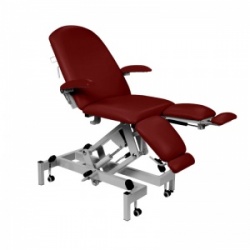 Sunflower Medical Red Wine Fusion Hydraulic Podiatry Chair