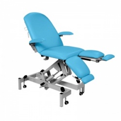 Sunflower Medical Sky Blue Fusion Hydraulic Podiatry Chair