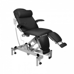 Sunflower Medical Black Fusion Podiatry Electric Tilting Chair