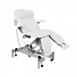 Sunflower Medical White Fusion Podiatry Electric Tilting Chair