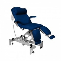 Sunflower Medical Navy Fusion Podiatry Electric Trendelenburg Chair