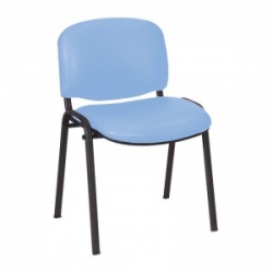 Sunflower Medical Cool Blue Vinyl Galaxy Visitor Chair