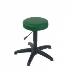 Sunflower Medical Green Gas-Lift Stool with Glides