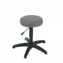 Sunflower Medical Grey Gas-Lift Stool with Glides