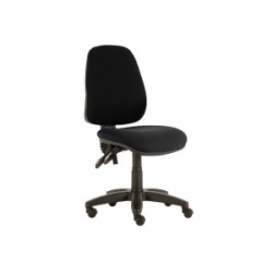 Sunflower Medical Black High-Back Twin-Lever Intervene Consultation Chair with Black Base