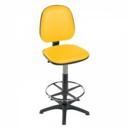 Sunflower Medical High-Level Primrose Gas-Lift Chair with Foot Ring and Glides