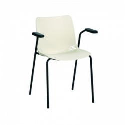 Sunflower Medical Ivory Neptune Visitor Chair with Arms