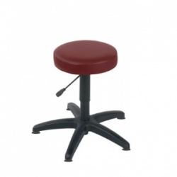 Sunflower Medical Red Wine Gas-Lift Stool with Glides