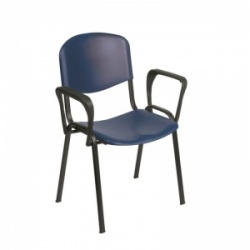 Sunflower Medical Blue Venus Visitor Chair with Arms