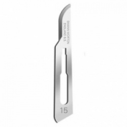 Swann Morton Surgical Sterile Carbon Steel No. 15 Scalpel Blades (Pack of 100)