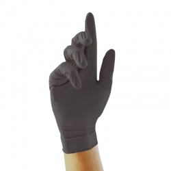 Unigloves Biotouch GM009 Black Nitrile Biodegradable Hygiene Gloves (Box of 100 Gloves)