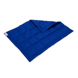 Sensory Direct Wipe Clean Weighted Lap Pad for ASD (Blue)