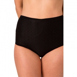 CUI Ladies' Black Full Briefs Ostomy Underwear with Twin Pocket
