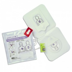 Zoll Pedi-Padz II Electrodes for AED Plus and Pro Defibrillators