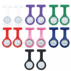 Timesco Silicone Nurses' Fob Watch (Pack of 14)