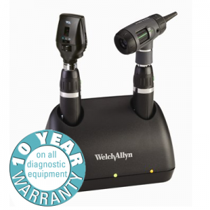 Welch Allyn Prestige Ophthalmoscope and Otoscope Desk Set 71824-MS