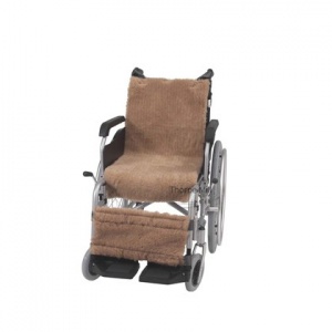 Woollen Wheelchair Pressure Relief Fleece and Backrest Cover
