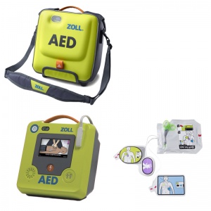 Zoll AED 3 Semi-Automatic Defibrillator with Carry Case and Spare Pad