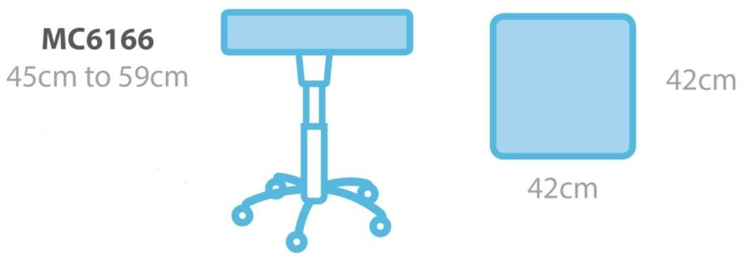 seers square standard medical stool dimensions