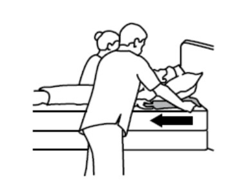 Cromptons Red PatientSpecific Tubular Slide Sheets (5 Pack) Medical