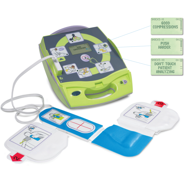 User-Friendly Design Of The AED Pro Defibrillator